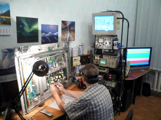 Качественный ремонт плазменных телевизоров | Вызов телемастера на дом в Москве